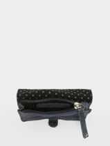 Portemonnee Soffia Leder Pieces Blauw soffia 17144892-vue-porte