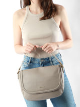 Schoudertas Gent David jones Beige gent CM6996-vue-porte