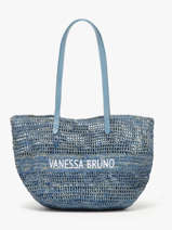 Handtas Cabas Raphia Vanessa bruno Blauw cabas raphia 60V40468