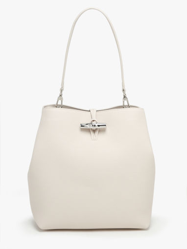 Longchamp Le roseau Schoudertas Bruin