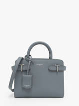 Handtas S Emilie Leder Le tanneur Blauw emily TEMI1600