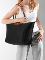 Longchamp Le pliage original Schoudertas Zwart-vue-porte