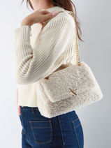 Cross Body Tas Winter Vanessa wu Beige winter MA0116-vue-porte