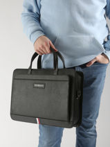 Documententas Tommy hilfiger Bruin business AM12710-vue-porte