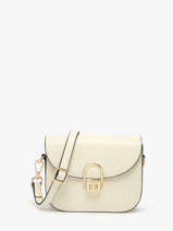Cross Body Tas S Altair Leder Etrier Beige altair EALA081S