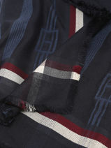 Sjaal Tommy hilfiger Groen essentiel AW17351-vue-porte