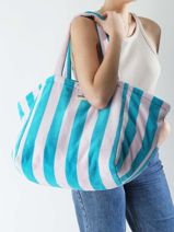 Handtas Lanzarote Wouf Veelkleurig lanzarote XTLO2508-vue-porte