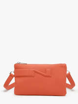 Crossbody Tas Florence Leder Nathan baume Oranje n city 4