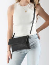 Cross Body Tas Samba Re Valentino Bruin samba re VBS8ZG17-vue-porte