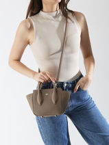 Handtas Daily City Lacoste Beige daily city NF4959DZ-vue-porte