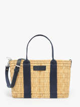 Handtassen Estival Stro Le voyage en panier Blauw estival PM779