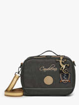 Lunchtas 1 Compartiment Cameleon Grijs vintage urban BL24