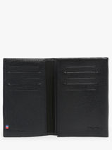 Kaarthouder Madras Leder Etrier Blauw madras EMAD024-vue-porte