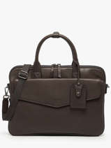 Documententas Flandres 1 Compartiment Leder Etrier Bruin flandres EFLA8241