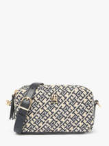 Cross Body Tas Th Jacquard Polyurethaan Tommy hilfiger Groen th jacquard AW17443
