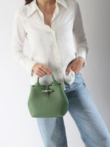 Longchamp Le roseau Handtas Groen-vue-porte