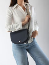 Longchamp Epure timeless Cross bodytas Blauw-vue-porte