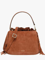 Cross Body Tas Country Leder Etrier Bruin country ECOU161M