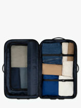 Soepele Reiskoffer Travel Cabaia Zwart travel L-vue-porte