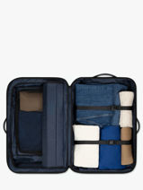 Soepele Reiskoffer Travel Cabaia Zwart travel M-vue-porte