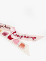 Longchamp Soie gots Foulard Roze-vue-porte