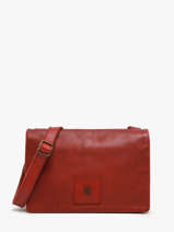 Cross Body Tas Heritage Leder Biba Bruin heritage BT33