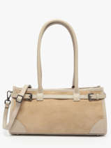 Schoudertas Velvet Caviar Milano Beige velvet caviar VC25062
