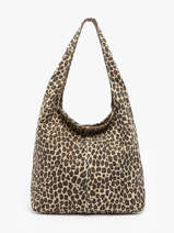 Schoudertas Velvet Leopardo Milano Beige velvet leopardo VL25065