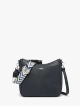 Cross Body Tas Grained Miniprix Blauw grained F8575