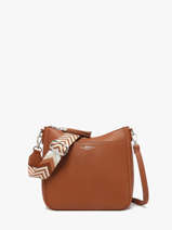 Cross Body Tas Grained Miniprix Bruin grained F8575