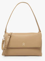 Cross Body Tas Modern Tommy Gerecycleerd Polyester Tommy hilfiger Beige modern tommy AW17695