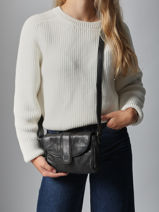 Cross Body Tas Heritage Leder Biba Bruin heritage KAY1L-vue-porte