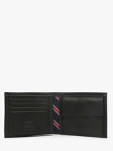 Portefeuille Leder Tommy hilfiger Zwart eton AM00657-vue-porte