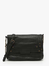 Cross Body Tas Felizia Leder Pieces Zwart felizia 17116819