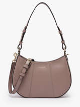 Cross Body Tas Juliette Leder Le tanneur Roze juliette TJET1050