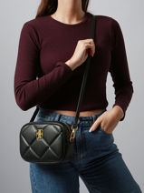 Cross Body Tas June Matelass Laurent david Zwart ld bags 175-vue-porte