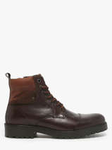 Boots Tuto Uit Leder Redskins Bruin men TUTO