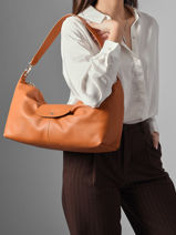 Longchamp Le pliage xtra bow Schoudertas Bruin-vue-porte