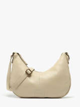 Cross Body Tas Seam Leder Basilic pepper Beige seam BSEA03