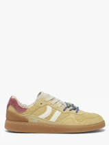 Sneakers Uit Leder Coolway Geel men 8693817