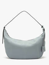 Schoudertas L Victoire Leder Lancel Blauw victoire A13994