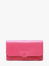 Portefeuille Leder Biba Roze wallet VET2L