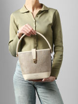 Cross Body Tas Capri Hexagona Wit capri 4020266-vue-porte