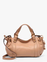 Cross Body Tas Icone Leder Gerard darel Beige icone DDS73410