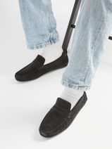 Mocassins Uit Leder Tommy hilfiger Blauw men 5789DW5-vue-porte