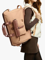 Reistas Voor Cabine Rugzak Travel Cabaia Beige travel DUFFV2-vue-porte