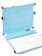 Tablethoes Piquadro Roze blue square AC2862B2-vue-porte