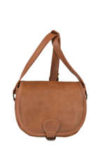 Cross Body Tas Vintage Leder Paul marius Bruin vintage BOHEMIEN