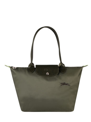 Longchamp Le pliage green Schoudertas Groen