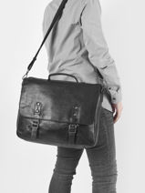 Documententas Basilic pepper Zwart traveler BTRA02-vue-porte